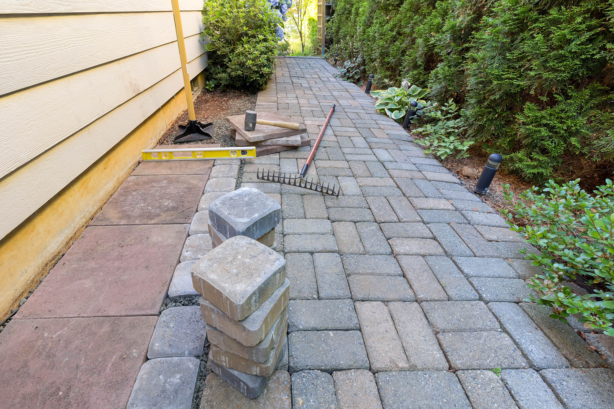 Hardscaping in Tulsa project 2