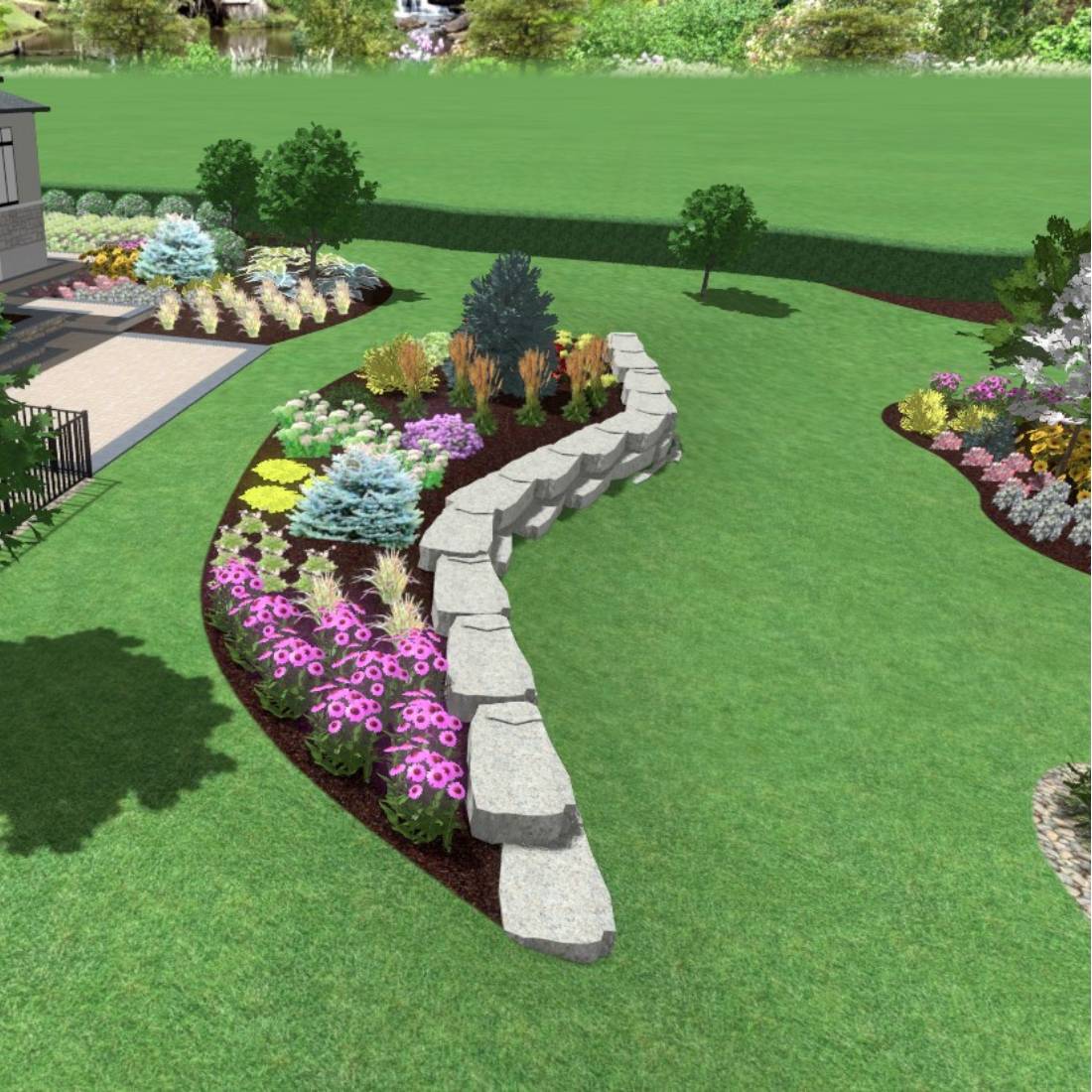 Landscape Design in Tulsa project 1